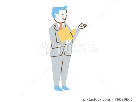 Man explaining something 02 76029665