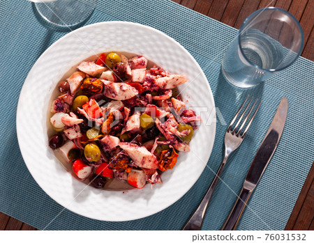 Seafood salad Salpicon de marisco 76031532