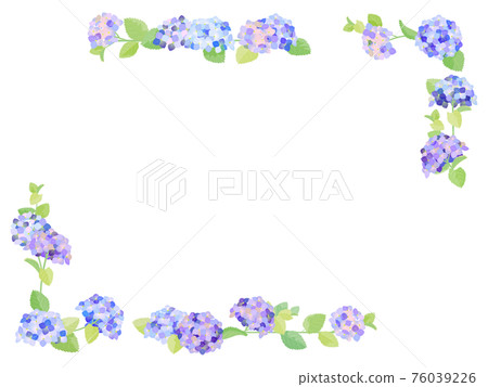 Hydrangea frame Hydrangea frame 76039226