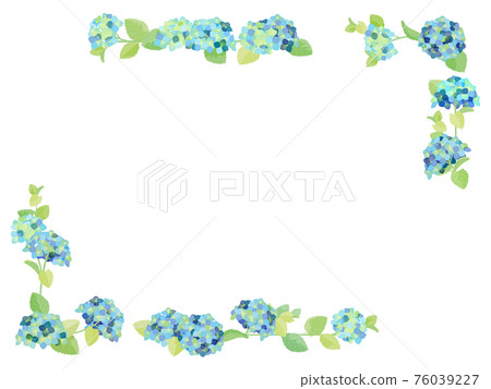 Hydrangea frame Hydrangea frame 76039227