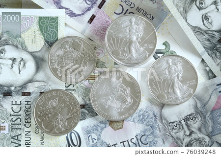 Investment silver coins on czech currency Investment silver coins on czech currency 76039248