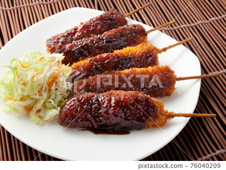 Miso skewer cuttlefish 76040209