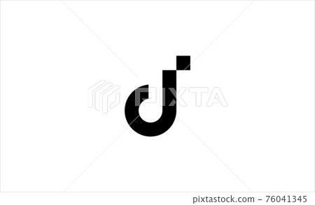 letter D Modern Monogram Logo Vector 76041345