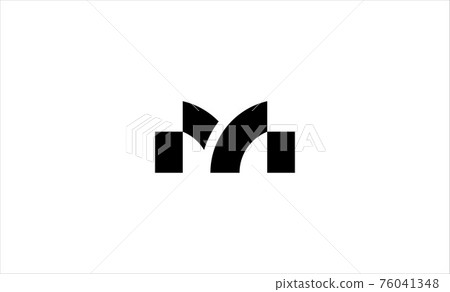 letter M Modern Monogram Logo Vector letter M Modern Monogram Logo Vector 76041348