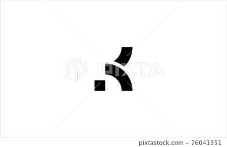 letter K Modern Monogram Logo Vector letter K Modern Monogram Logo Vector 76041351
