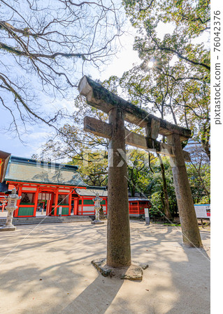 福岡縣博多區春天築前國一宮住吉神社 76042376