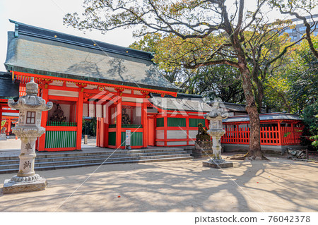 Spring Chikuzen Kuniichinomiya Sumiyoshi Shrine Hakata-ku, Fukuoka Prefecture 76042378