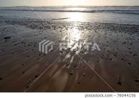 ATLANTIC COAST, CARCANS BEACH, SMALL SWIMMING STATION ON THE FRENCH ATLANTIC COAST, NEAR LACANAU AND 76044156