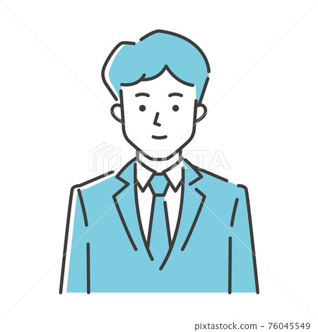 Young office worker with a smile Young office worker with a smile 76045549