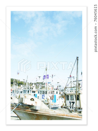 電影攝影漁村 76045615