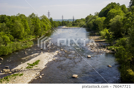 river in the Carpathian river in the Carpathian 76047721