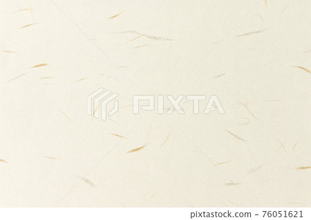 [Washi] Yellowish Japanese paper. Japanese tradition. Retro image 76051621