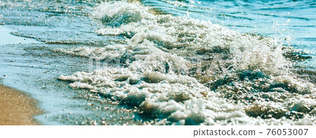 Summer sea and beautiful beach. Summer sea and beautiful beach. 76053007