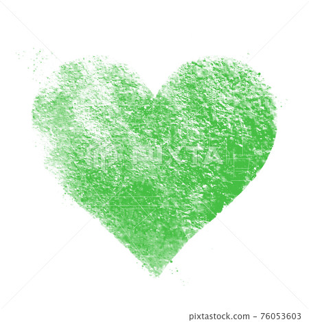 Scratched heart 76053603
