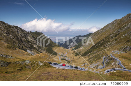 The best driving track in the world. Transfagarasan, Romania The best driving track in the world. Transfagarasan, Romania 76060999