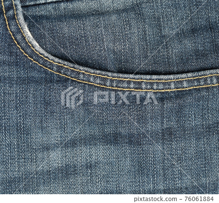front pocket of blue classic jeans, full frame front pocket of blue classic jeans, full frame 76061884