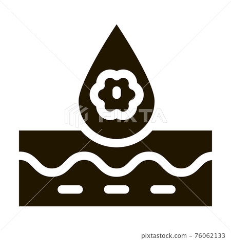 concentrated herbal skin care icon Vector Glyph Illustration 76062133