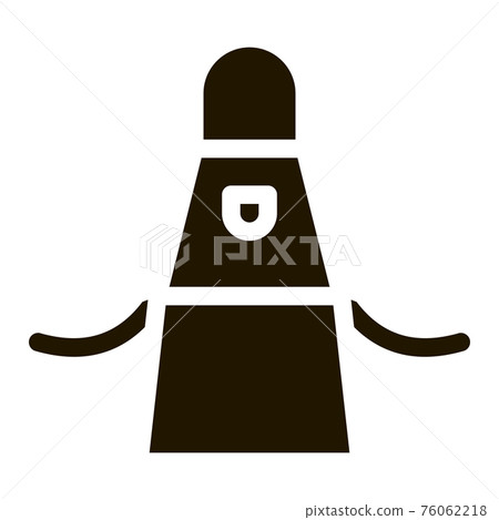 clay modeling device icon Vector Glyph Illustration 76062218