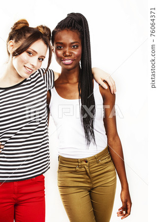 diverse multi nation girls group, teenage friends company cheerful girlfriends, lifestyle people concept diverse multi nation girls group, teenage friends company cheerful girlfriends, lifestyle people concept 76064371