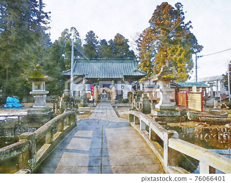 Jinsuikan Shrine approach 76066401