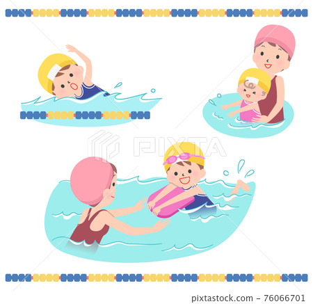 各種游泳女孩 76066701