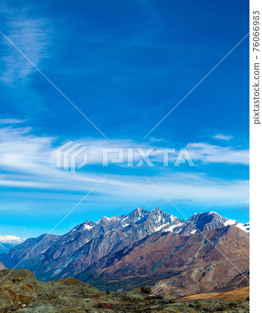 Alps mountain landscape in Switzerland Alps mountain landscape in Switzerland 76066983