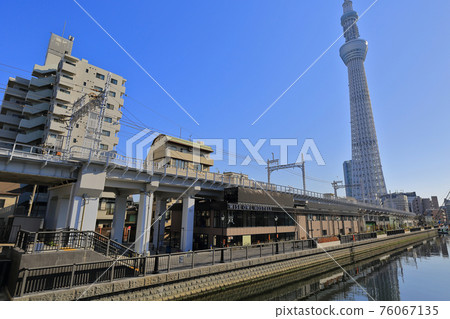 東京墨田區城市景觀東京水町 東京墨田區城市景觀東京水町 76067135