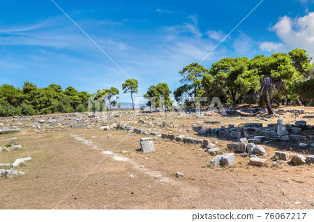 Ruins in Epidavros, Greece 76067217