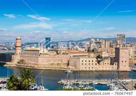 Saint Jean Castle and Cathedral de la Major  in Marseille 76067497