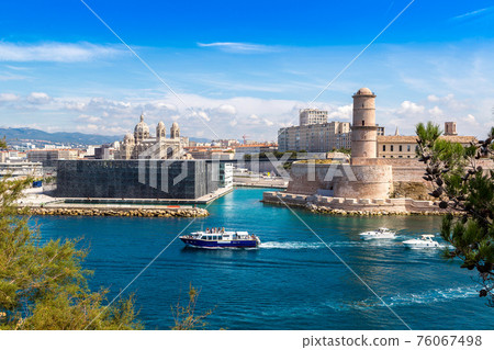 Saint Jean Castle and Cathedral de la Major  in Marseille 76067498