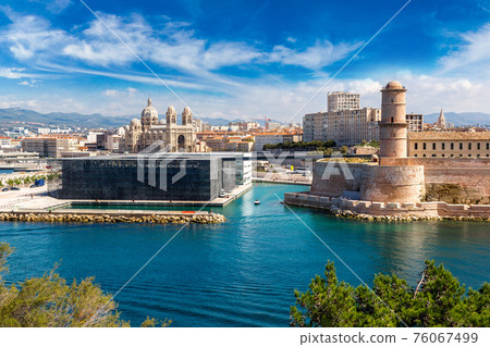 Saint Jean Castle and Cathedral de la Major  in Marseille 76067499