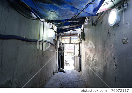 正陵谷，春天的花朵，重建，巷子 76072117