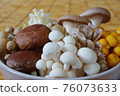 Various mushrooms 76073633
