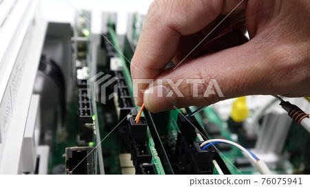 電話交換機施工 主要設備佈線工作 76075941
