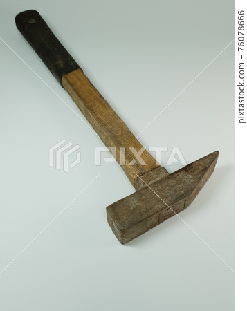 hammer on white background hammer on white background 76078666
