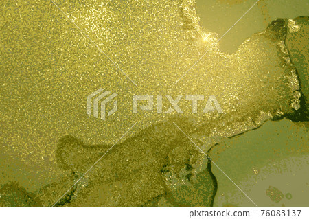 Dark green marble texture with golden dust Dark green marble texture with golden dust 76083137