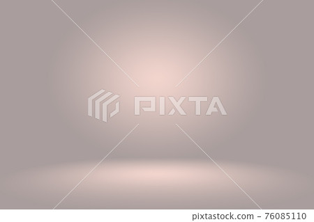 Abstract Empty Dark White Grey gradient with Black solid vignette lighting Studio wall and floor background well use as backdrop. Background empty white room with space for your text and picture 76085110