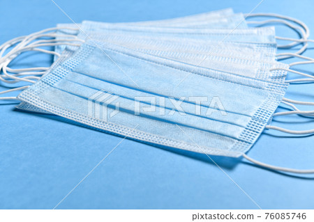 medical protective mask for respiratory protection against viruses, germs, covid or coronavirus, and other infections 76085746