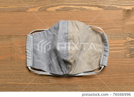 handmade protective face mask for respiratory protection against viruses, germs, covid or coronavirus, and other infections 76086996