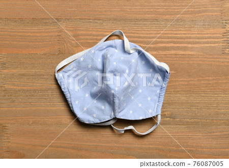 handmade protective face mask for respiratory protection against viruses, germs, covid or coronavirus, and other infections 76087005