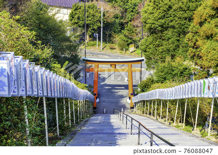 Kora Taisha Shrine with a panoramic view of Kurume Kora Taisha Shrine with a panoramic view of Kurume 76088047