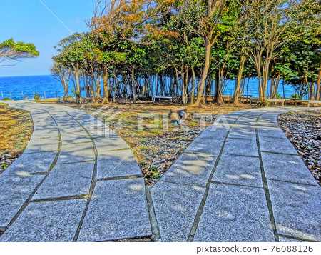 叉和海背景 叉和海背景 76088126