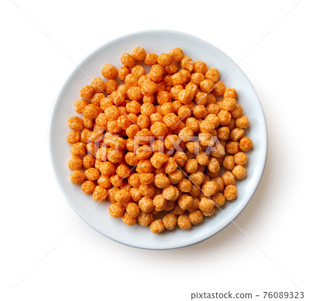 food dog on plate food dog on plate 76089323
