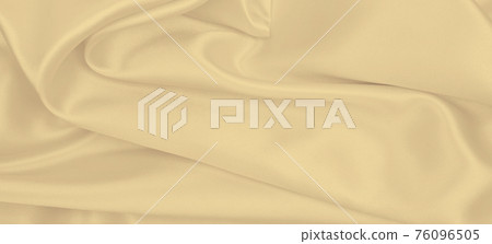 Smooth elegant golden silk or satin luxury cloth texture as wedding background. Luxurious background design. In Sepia toned. Retro style Smooth elegant golden silk or satin luxury cloth texture as wedding background. Luxurious background design. In Sepia toned. Retro style 76096505