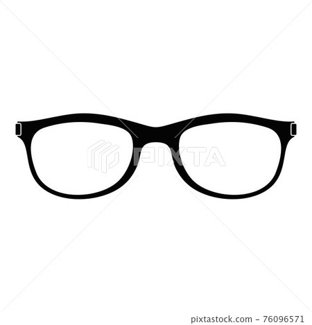 Spectacles with diopters icon, simple style. Spectacles with diopters icon, simple style. 76096571