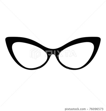 Spectacles without diopters icon, simple style. Spectacles without diopters icon, simple style. 76096573
