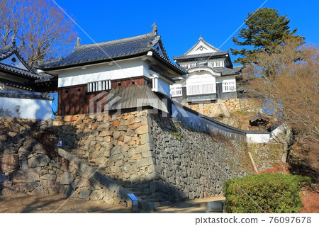 [Okayama Prefecture] Bitchu Matsuyama Castle in winter 76097678