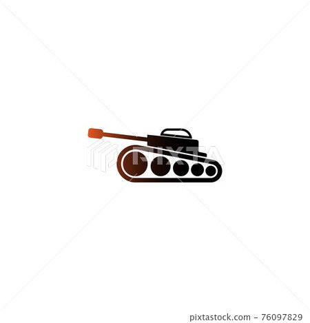 Military Tank, Army Tank icon logo design template Military Tank, Army Tank icon logo design template 76097829