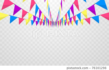 flag colorful concept design template holiday Happy Day, background Celebration Vector illustration. flag colorful concept design template holiday Happy Day, background Celebration Vector illustration. 76101298