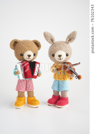 Cute animal amigurumi music 76102343